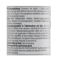 MST - Healthy Zinc Picolinate - 60 Tablets