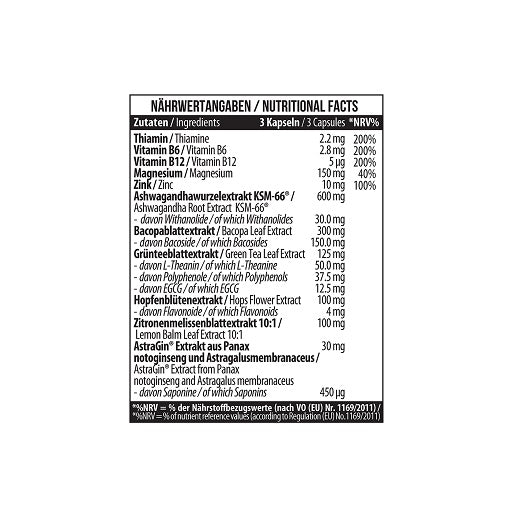 MST - Relax IQ Stress - 90 Capsules