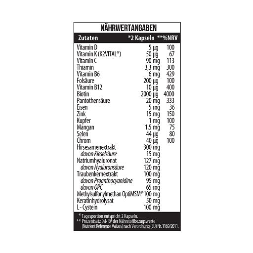 MST - Hair Advanced Formula - 60 Capsules