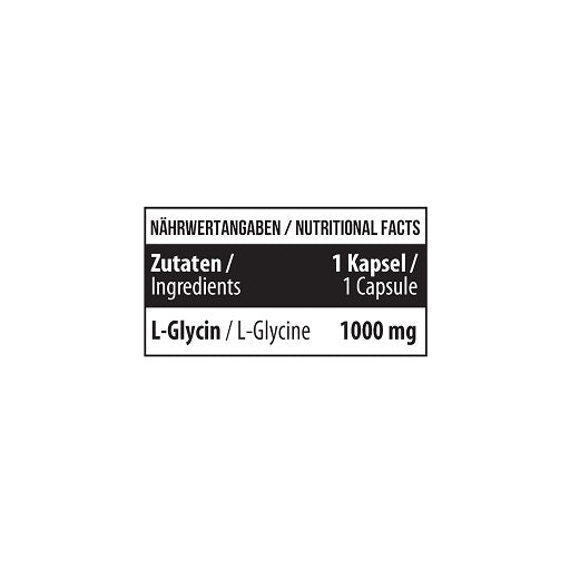 MST - Glycine - 1000MG - 60 Capsules