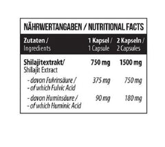 MST - Shilajit - 60 Capsules
