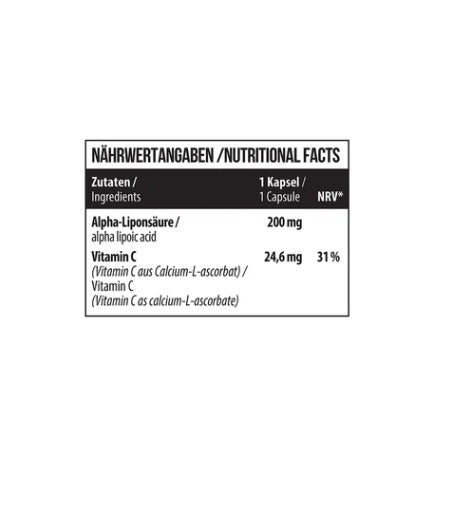 MST - Alpha Lipoic Acid - 60 Capsules