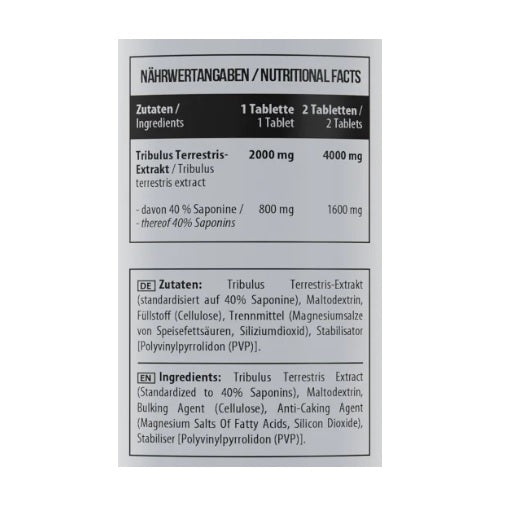 MST - Healthy Tribulus - 2000MG - 120 Tablets