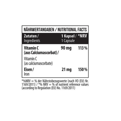 MST - Iron Bisglycinate - 120 Capsules