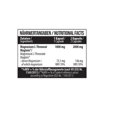 MST - Magnesium L-Threonate - 1000MG - 60 Capsules