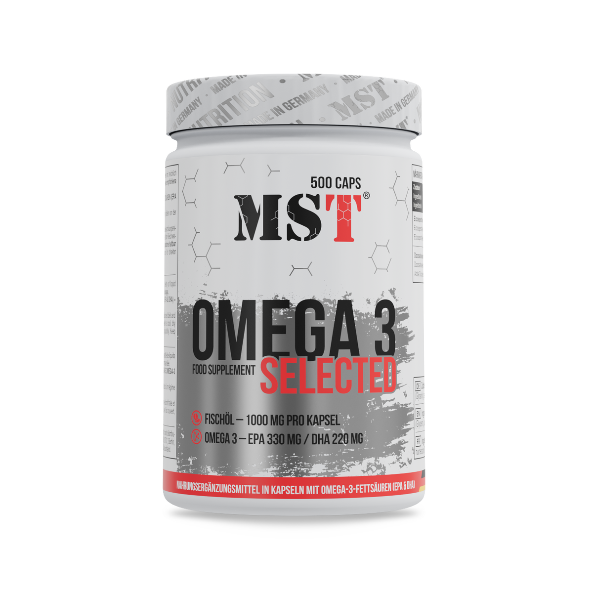 MST - Omega 3 Selected - 500 Capsules