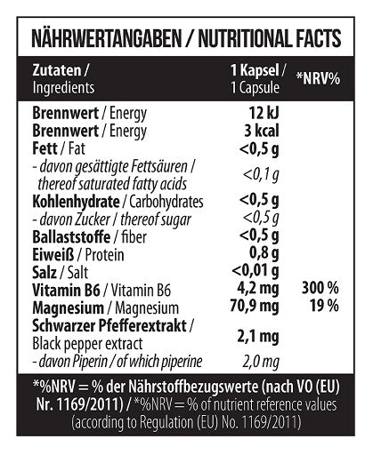 MST - Magnesium Taurate - 120 Capsules