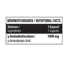 MST - GABA - 1000MG - 90 Capsules