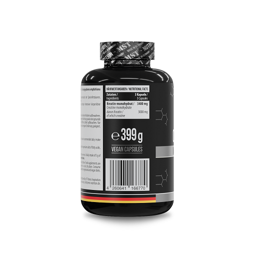 MST - Creatine Monohydrate - 300 Capsules