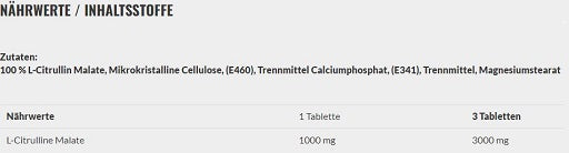 MST - Citrulline 1000MG - 90 Tablets