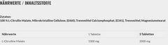 MST - Citrulline 1000MG - 90 Tablets