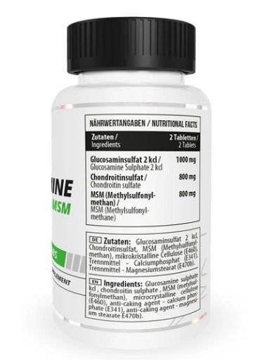 MST - Healthy Chondroitin + Glucosamine + MSM - 60 Tablets