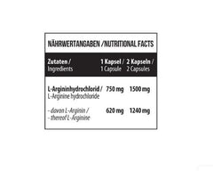 MST - L-Arginine - 120 Capsules