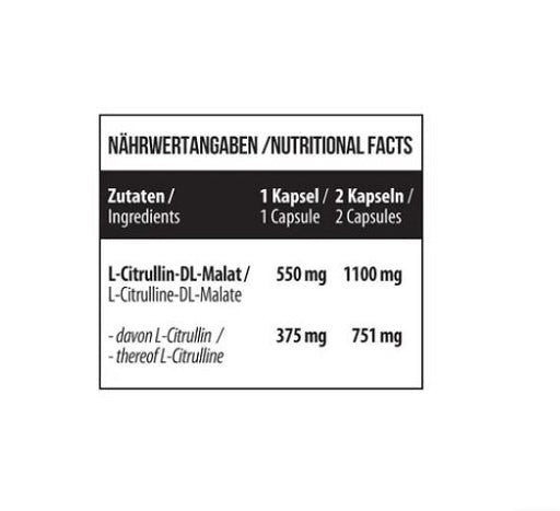 MST - Citrulline - 120 Capsules