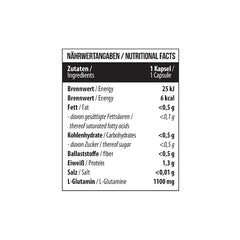 MST - Glutamine - 1100MG - 120 Capsules