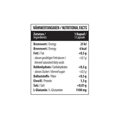 MST - Glutamine - 1100MG - 60 Capsules