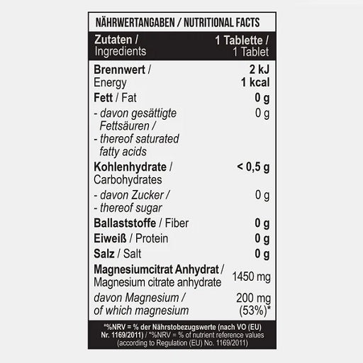 MST - Magnesium Citrate - 200MG - 90 Tablets