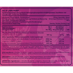 AK47 Labs - Pump - 225G