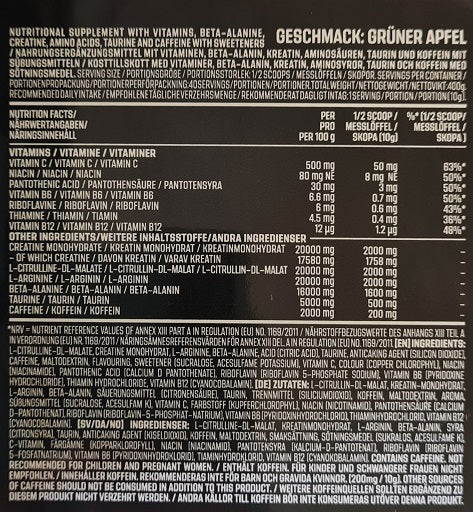 AK47 Labs - Schizo Pre-Workout - 400G