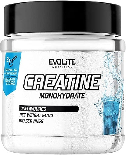 Evolite Nutrition - Creatine Monohydrate Unflavoured - 500G