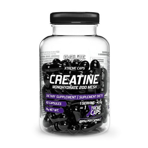 Evolite Nutrition - Creatine Monohydrate - 60 Capsules
