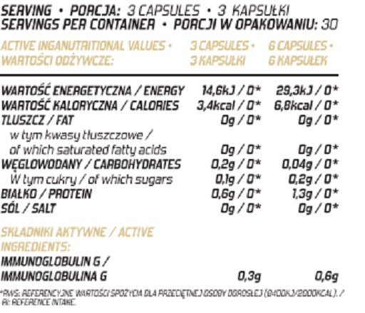 Evolite Nutrition - Colostrum 30% - 90 Capsules