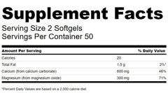 Swanson - Liquid Calcium & Magnesium - 100 Capsules