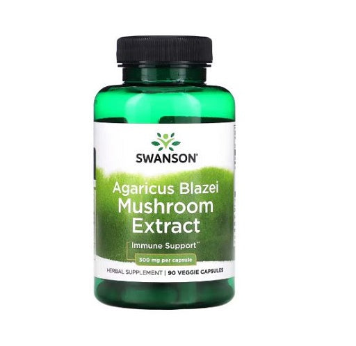Swanson - Agaricus Blazei Mushroom Extract - 500MG - 90 Capsules