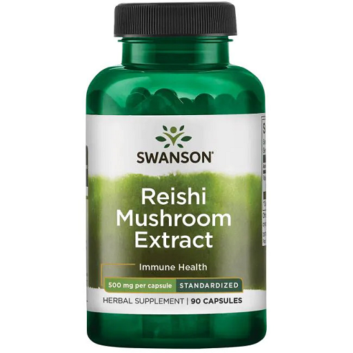 Swanson - Reishi Mushroom Extract - 500MG - 90 Capsules