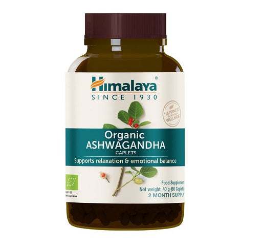 Himalaya - Organic Ashwagandha - 60 Capsules