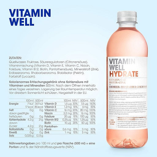 Vitamin Well - Drink - 12 x 500ml