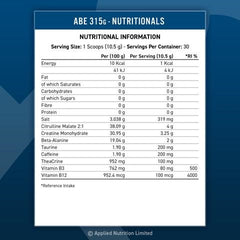 Applied Nutrition - A.B.E Ultimate Pre - 315G