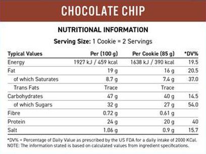 Applied Nutrition - Critical Cookie - 12 x 73G