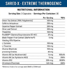 Applied Nutrition - Shred-X - 90 Capsules