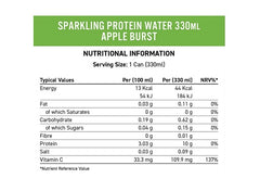 Applied Nutrition - Sparkling Protein Water - 12 x 330ml