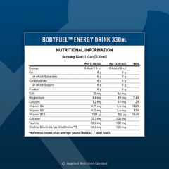 Applied Nutrition - Body Fuel Energy - 12 x 330ml