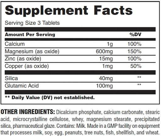 Universal - Animal Cal-Mag-Zinc - 100 Tablets