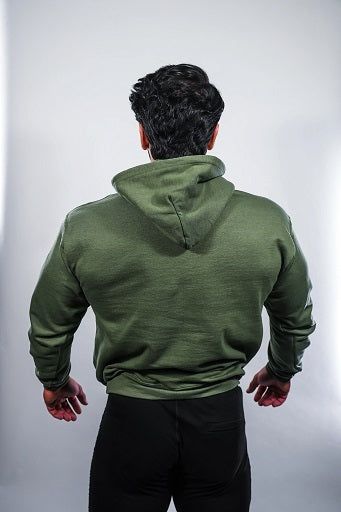 Universal - Animal Hooded Sweater Military