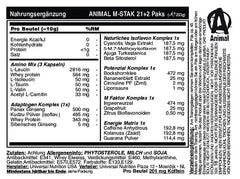 Universal - Animal M-Stak - 21 Packs