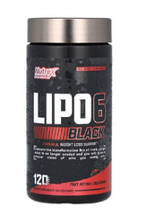 Nutrex - Lipo 6 Black - 120 Liquid Capsules