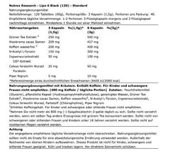 Nutrex - Lipo 6 Black - 120 Liquid Capsules