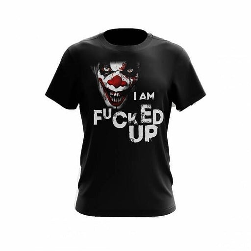 Swedish Supplements - T-Shirt "I Am Fucked Up"