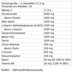 BAD ASS - Pump Stim Free - 350G