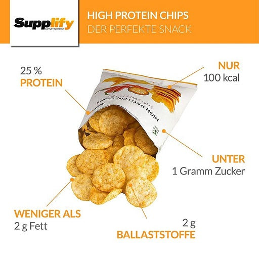 Supplify - High Protein Chips - 6 x 50G