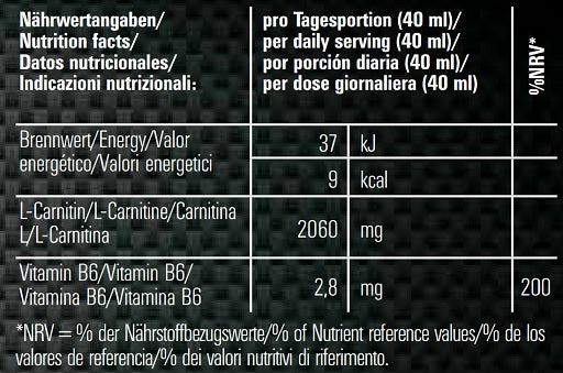 MySupps - L-Carnitine 2000 Liquid - 1000ml