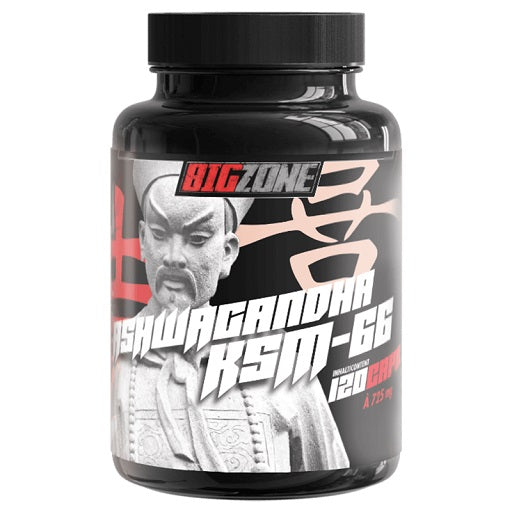 Big Zone - Ashwagandha KSM-66 - 120 Capsules