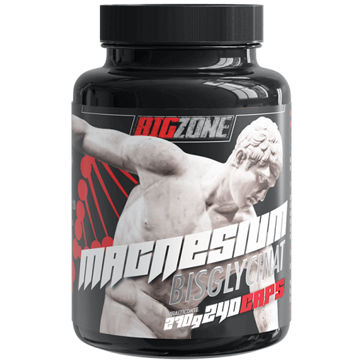 Big Zone - Magnesium Bisglycinate - 240 Capsules