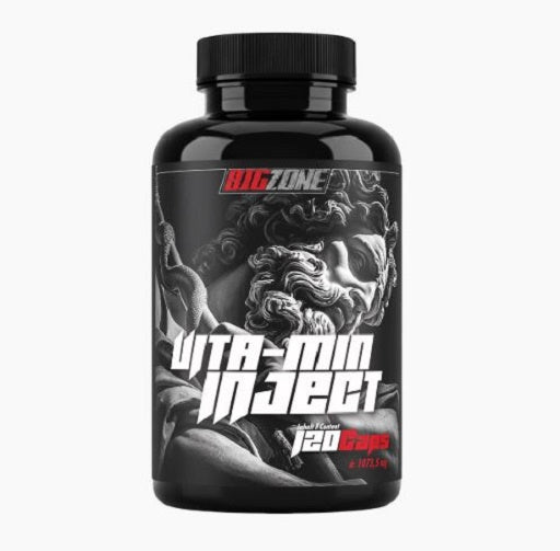 Big Zone - Vita-Min Inject - 120 Capsules