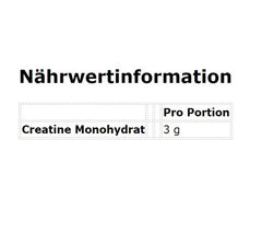 MyProtein - MyVitamins Creatine Monohydrate - 250 Tablets