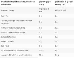 INLEAD - L-Citrulline Malate 2:1 - 500G